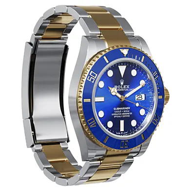 Rolex Submariner Date blue