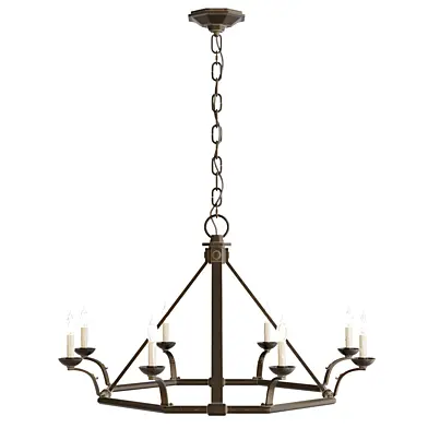 Ralph Lauren Robertson Single Tier Chandelier