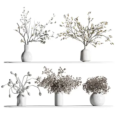 Decor plant set 05