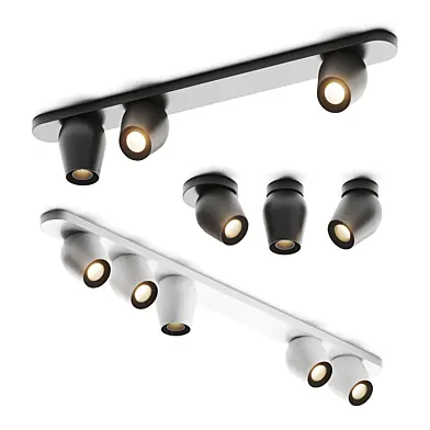 Intra Lighting Pixy Bar Ceiling Lamp Spotlight