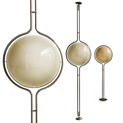 ChromeBall Lamp Retro-Chic Design