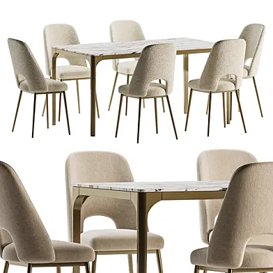 modern dining chair canto table
