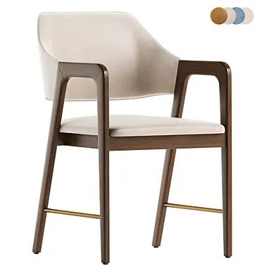 Milton Bravo Cream Dining Armchair