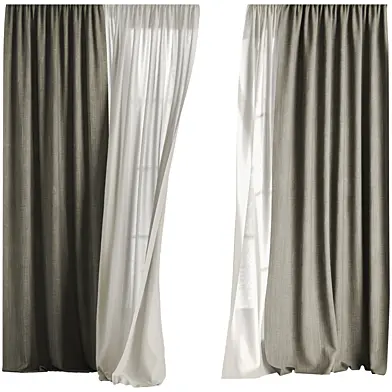 Silk and Cotton Curtain 031
