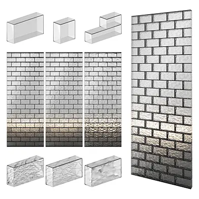 Glass Brick Wall 02