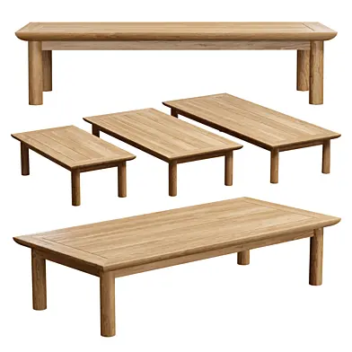 Restoration Hardware Lindon Coffee Tables