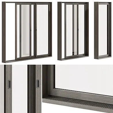 Wooden Windows set