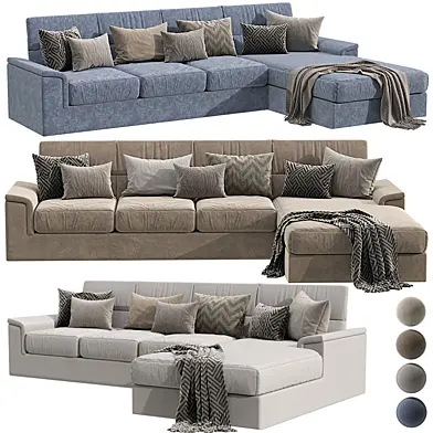 6 Seater L Type Sofa