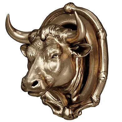 cow head sculpture