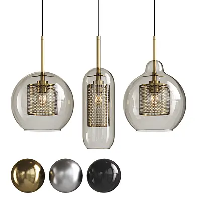 Vakker Chiswick Glass Pendant Light