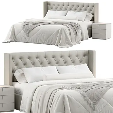 Tufted Winged Bed