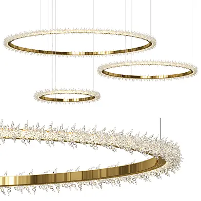 Manooi Halo Ring Chandelier