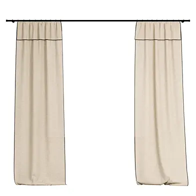 Льняные шторы 02 / linen curtains 02