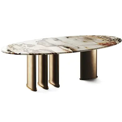 CG Capelletti Patagonia Marble Dining Table