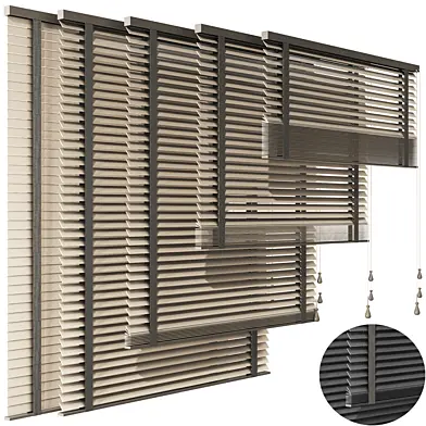 Aluminum Venetian Blinds Curtain Collection 35
