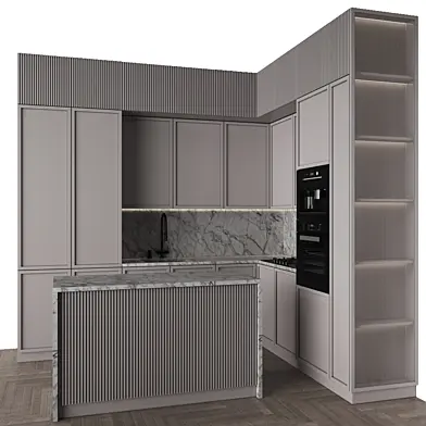 Modern Kitchen 179 (Corner Kitchen)
