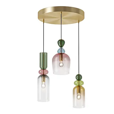 Cluster pendant lamp Murano
