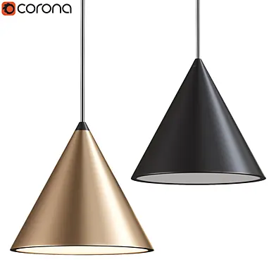 Lare Doute Cone-shaped Moke Pendant Lamp