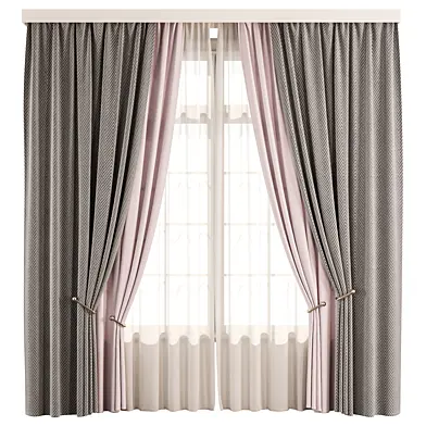 Timeless Chevron Window Drapes 76