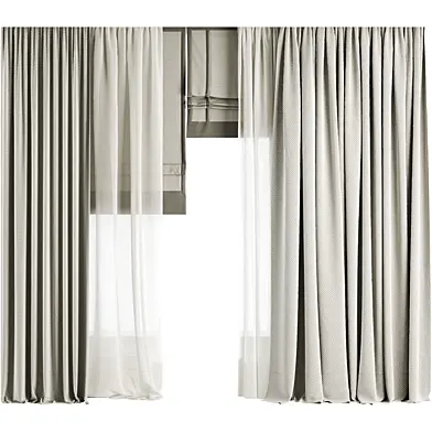 Silk and Cotton Curtain 041