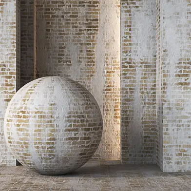 Rustic Brick Wall Texture 4K - Seamless