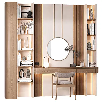 Modern Minimalist Wall Mounted Study