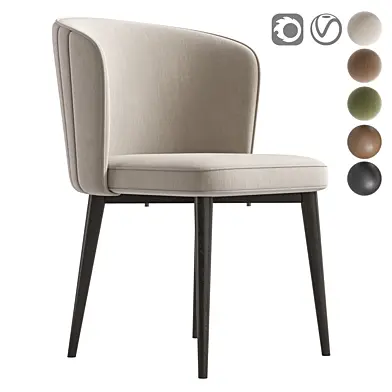 Claude Fabric Dining Chair