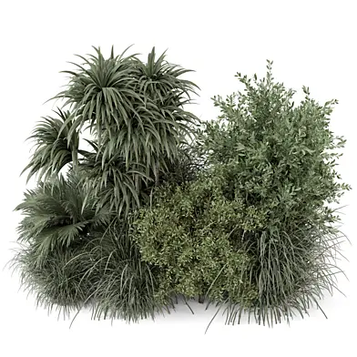 Outdoor Plants Bush_Bush Set 3060