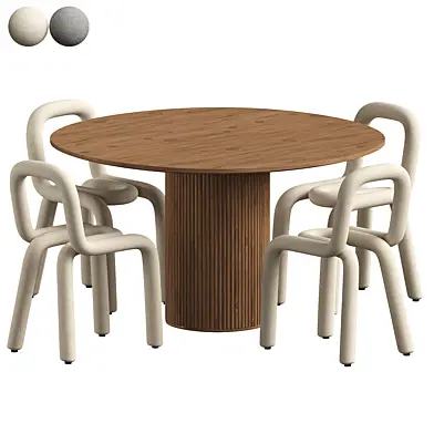 Bold Chair and Royal dining table