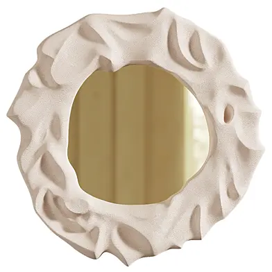 Sandstone pavlova mirror