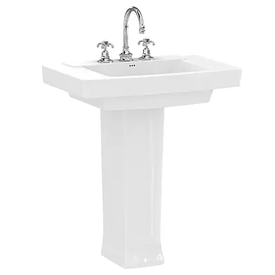 American standard pedestal bathroom  townsend widespread pedestal sink