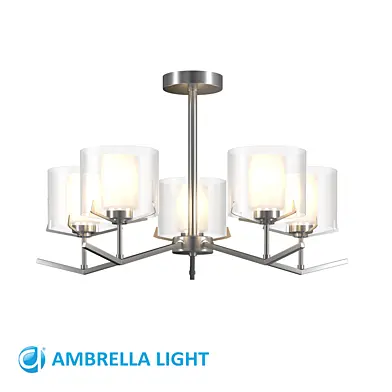 ОМ Люстра со стеклянными плафонами на штанге LH57001 , Ambrella Light