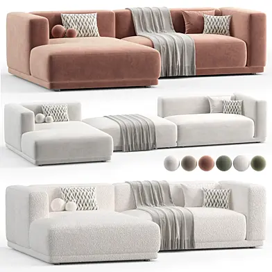 Modular corner sofa Hesser