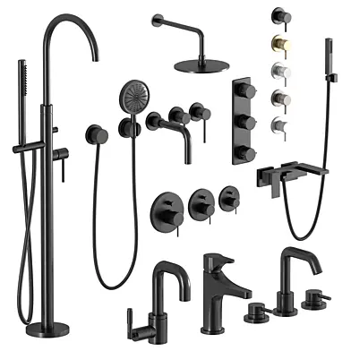 faucet and shower omnires set 07