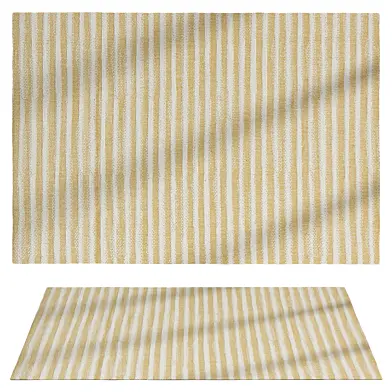 Dune Light yellow White Carpet