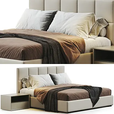 Bardo Bed by Meridiani