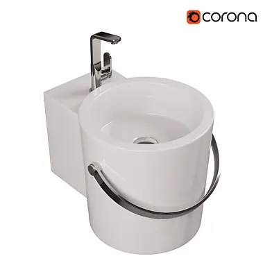 Wall hung Bucket basin from Aston Matthews