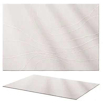 Bahia Cream White Rug
