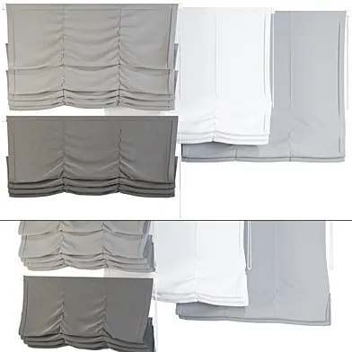 Roman Blinds Curtain Set 047