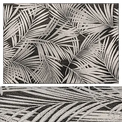 Rug Diego Black White