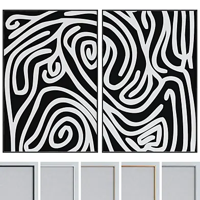 Picture Frame Set 1666