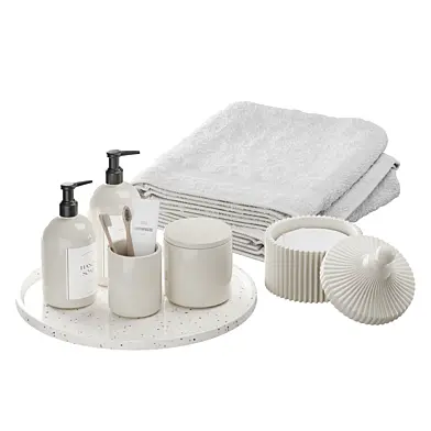 Bathroom decor set