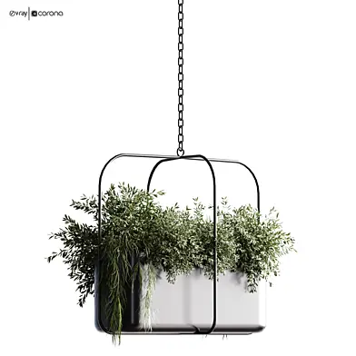 Plant in box kitchen ceilling set 548