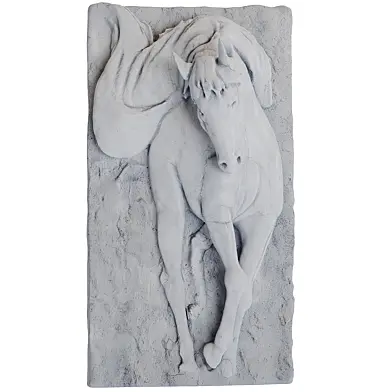A Horse wall sculpture