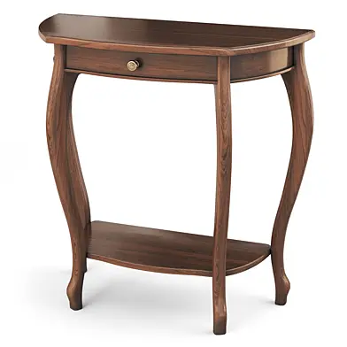 Elegant brown console