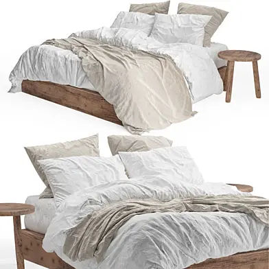 Zara Home Linens Bed