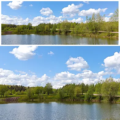The nature panorama