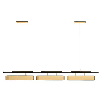 Pendant Light Unique Linear Dimmable LED