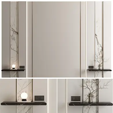 Headboard Wall Panel Composition 16