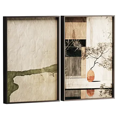 Wabi-sabi wall art